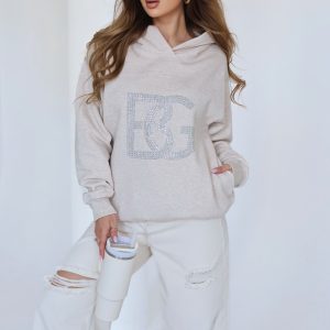 BLUZA BRANDENBURG DIAMOND, BEŻ MELANŻ / R. S