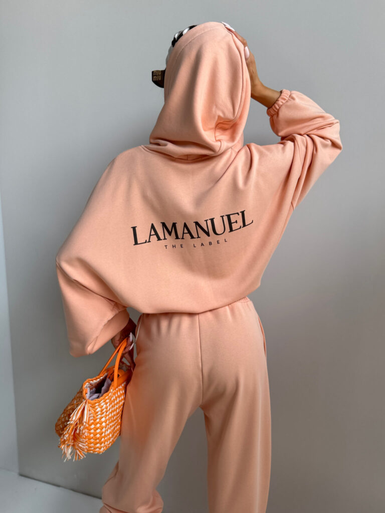 BLUZA LAMANUEL BRZOSKWINIA / R. UNI