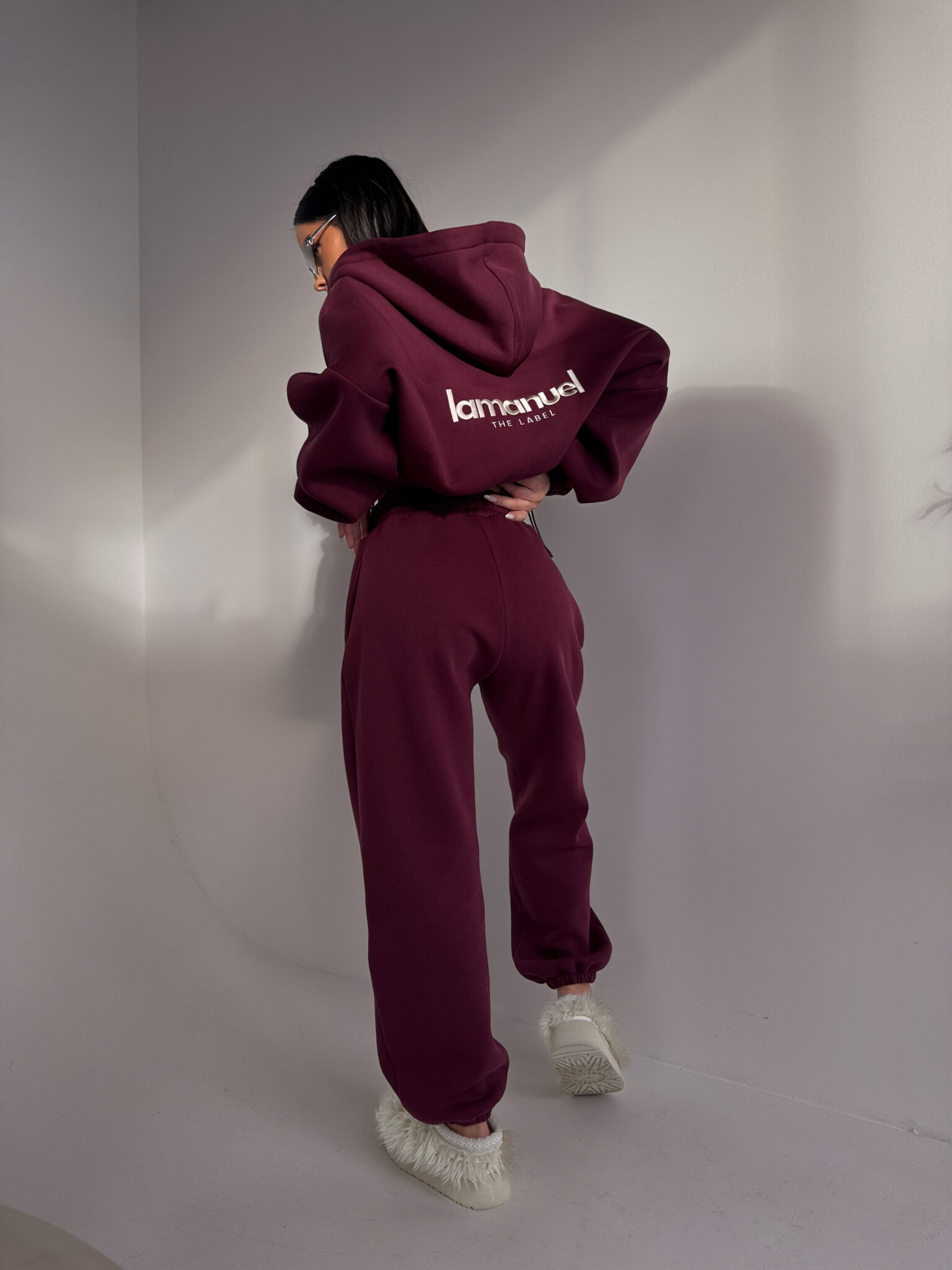 BLUZA LAMANUEL CREAMY BORDO / R. UNI