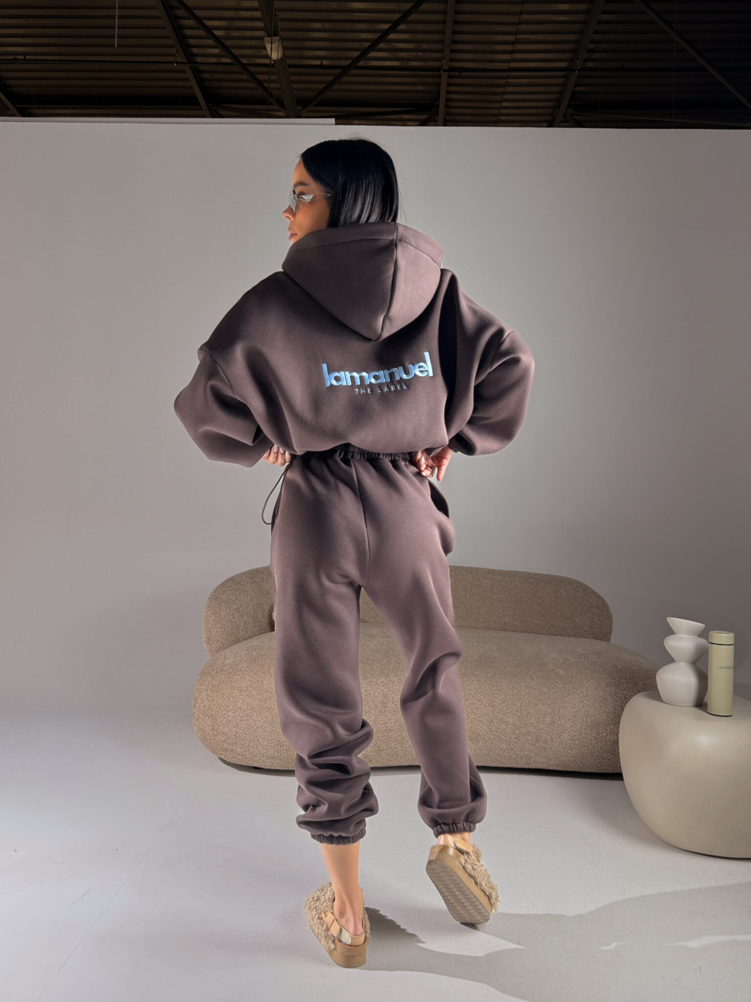 BLUZA LAMANUEL CREAMY CZEKOLADA / R. UNI