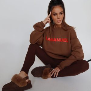 BLUZA LAMANUEL NOIR CZEKOLADA / R. UNIWERSALNY