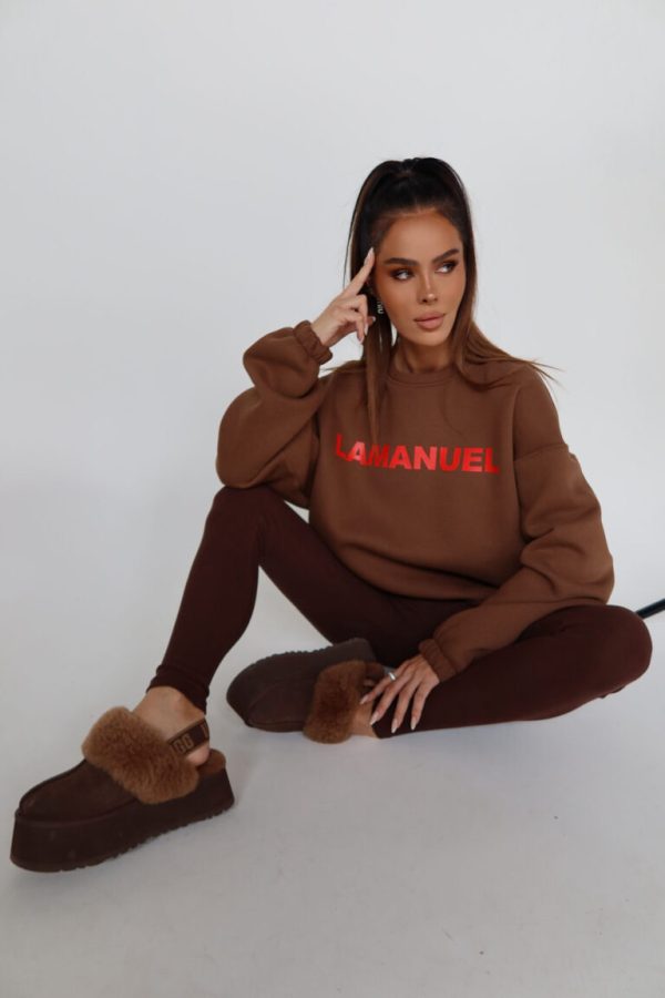 BLUZA LAMANUEL NOIR CZEKOLADA / R. UNIWERSALNY