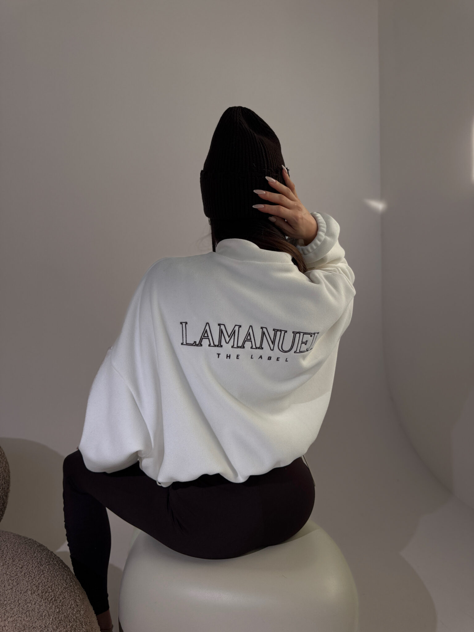 BLUZA LAMANUEL WARM UP ECRU / R. UNI