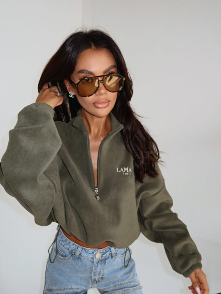 BLUZA LAMANUEL WARM UP KHAKI / R. UNIWERSALNY