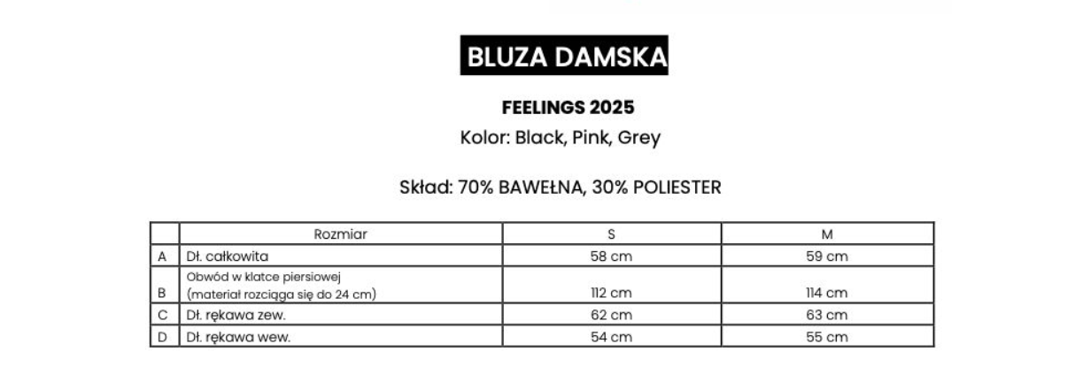 BLUZA OLAVOGA FEELINGS PINK / R. M