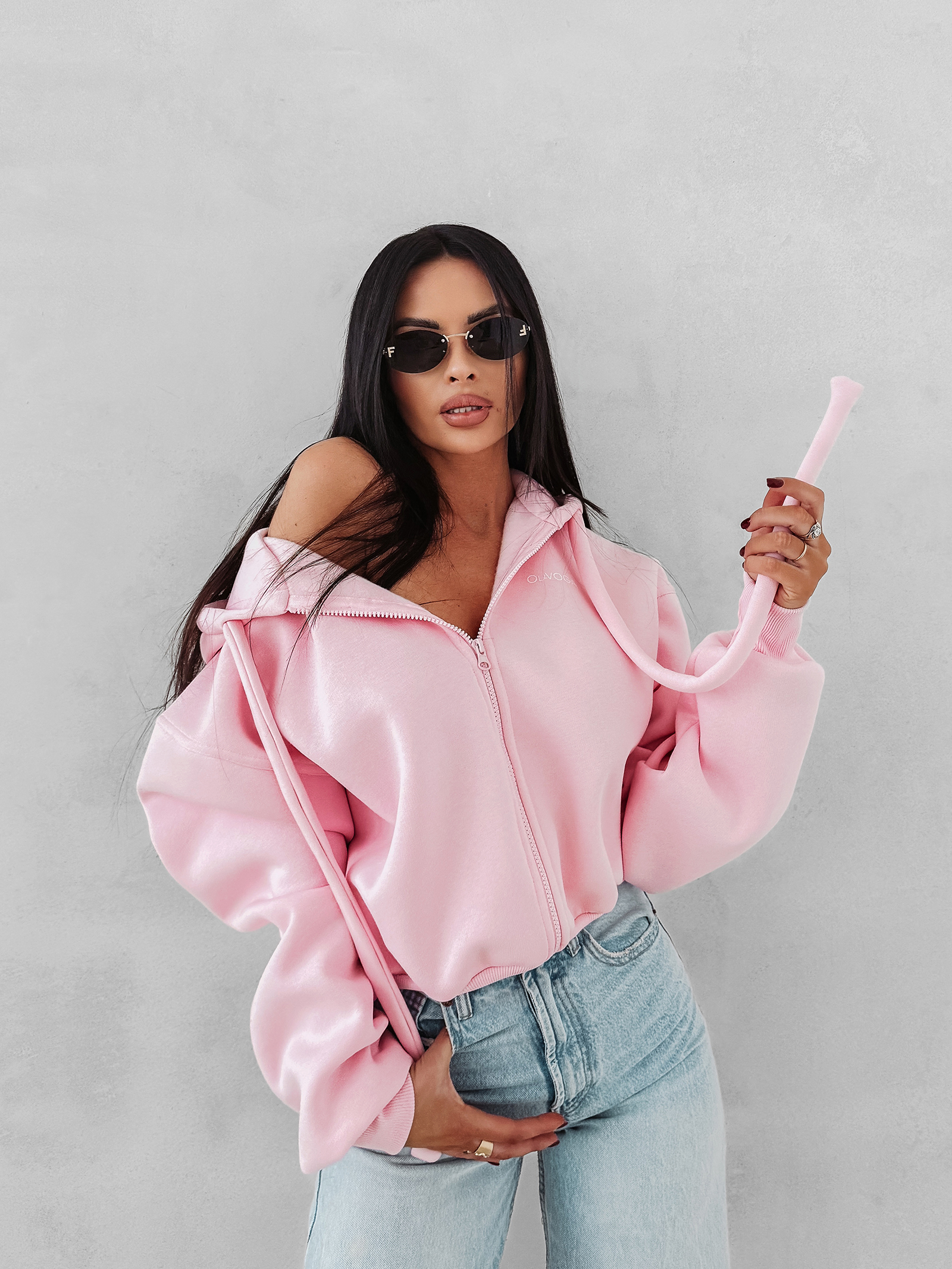 BLUZA OLAVOGA FEELINGS PINK/ R. S