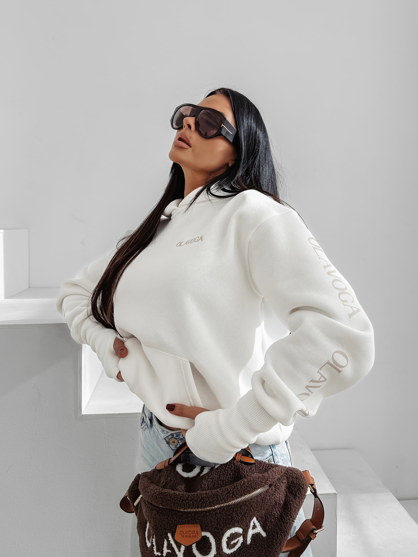 BLUZA OLAVOGA WILD ECRU / R. S