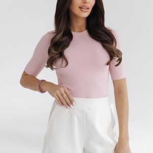 BLUZKA BY O LA LA BRUDNY RÓŻ / R. S