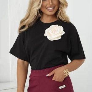 BLUZKA LA NOIR CZARNA / R. UNIWERSALNY