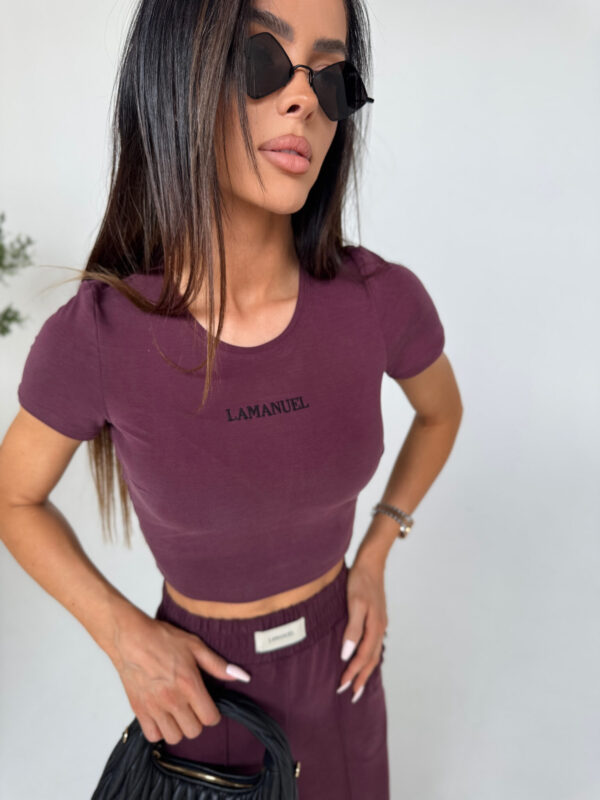 BLUZKA LAMANUEL FIOLET / R. M