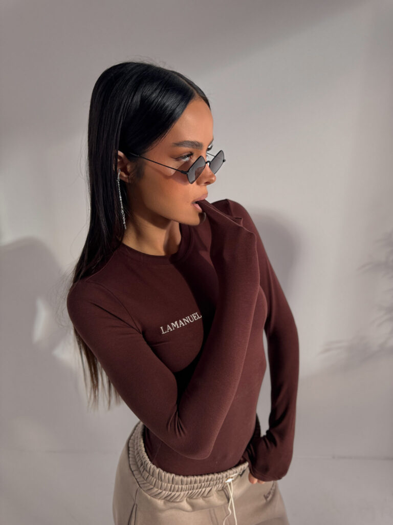 BLUZKA LAMANUEL ORGIN BRĄZ / R. M