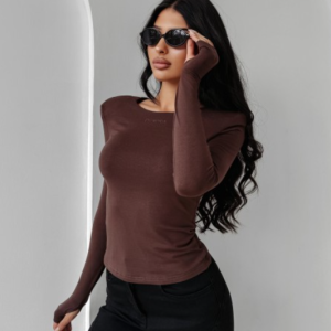 BLUZKA OLAVOGA AMBER DARK CHOCOLATE / R. M