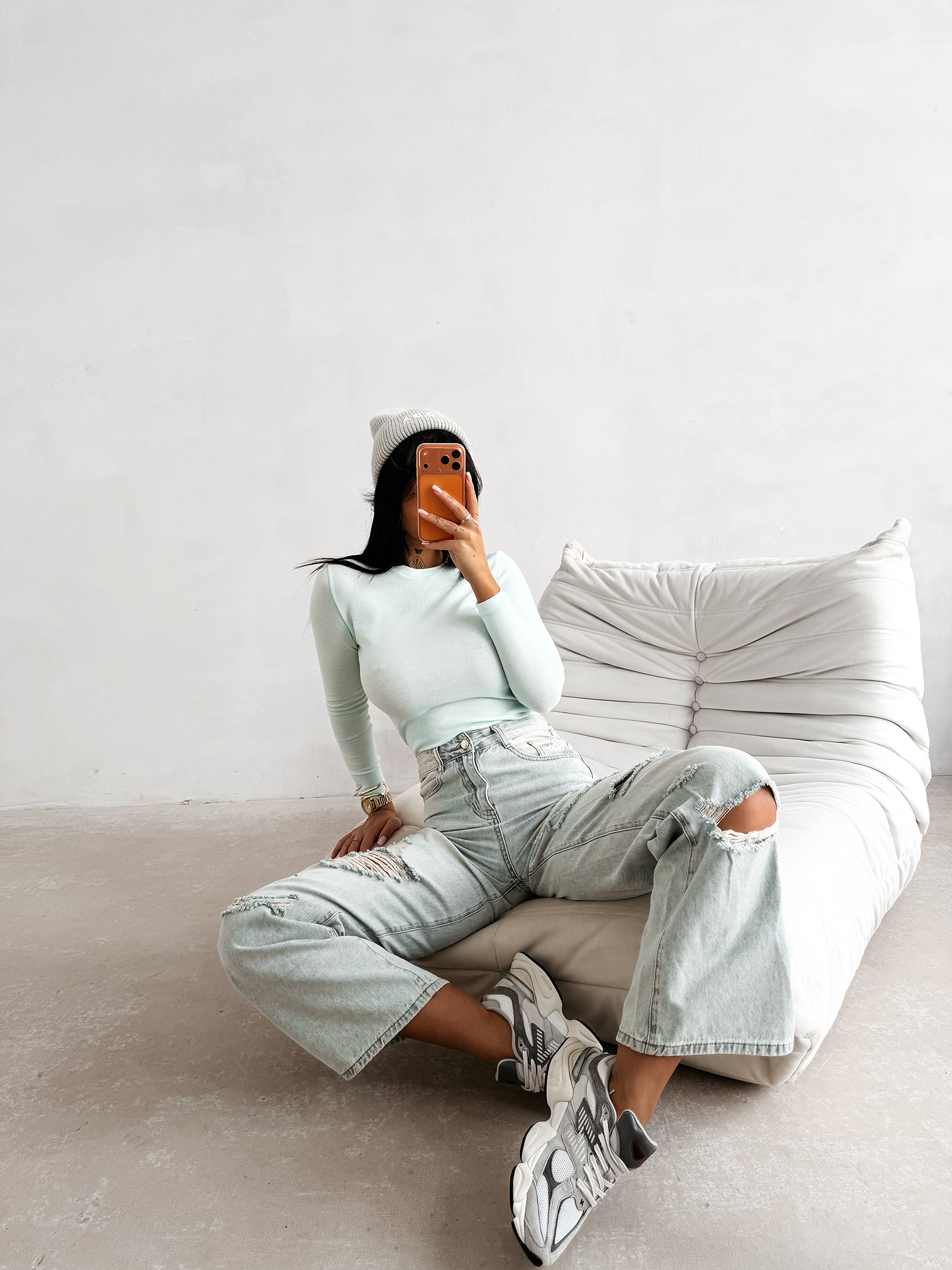 BLUZKA.MIRIAM MINT M