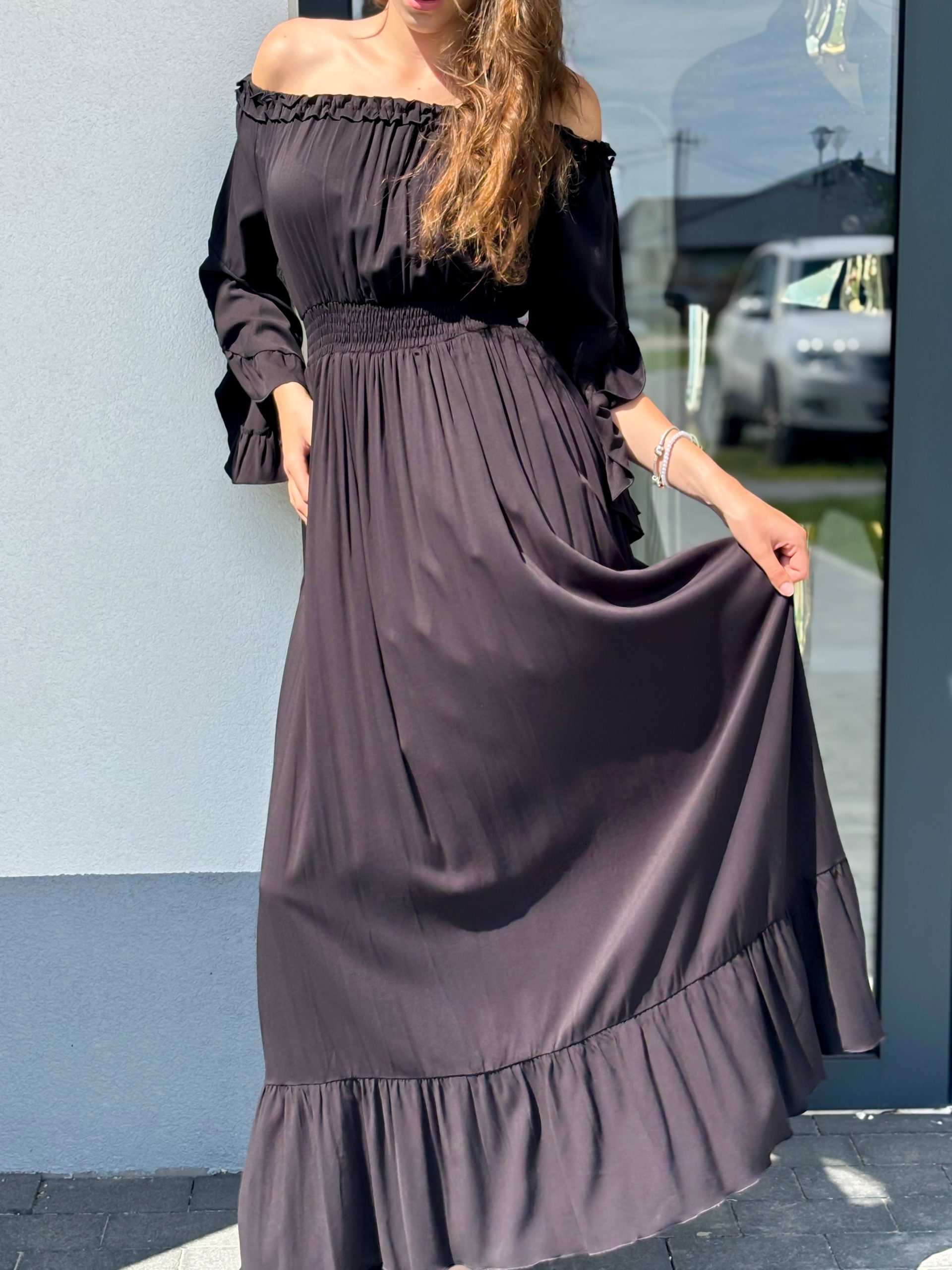 BY O LA LA SUKIENKA CZARNA / R. M