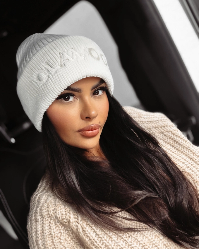 CZAPKA DAMSKA OLAVOGA OLITA ECRU / R. UNIWERSALNY