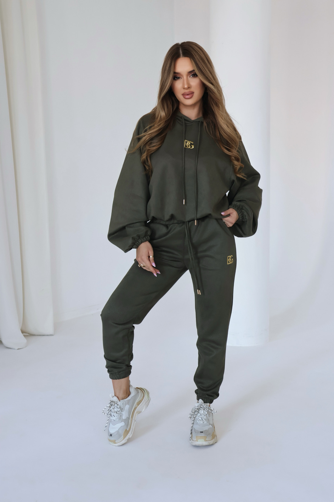 DRES BRANDENBURG EMU, KHAKI / R. L