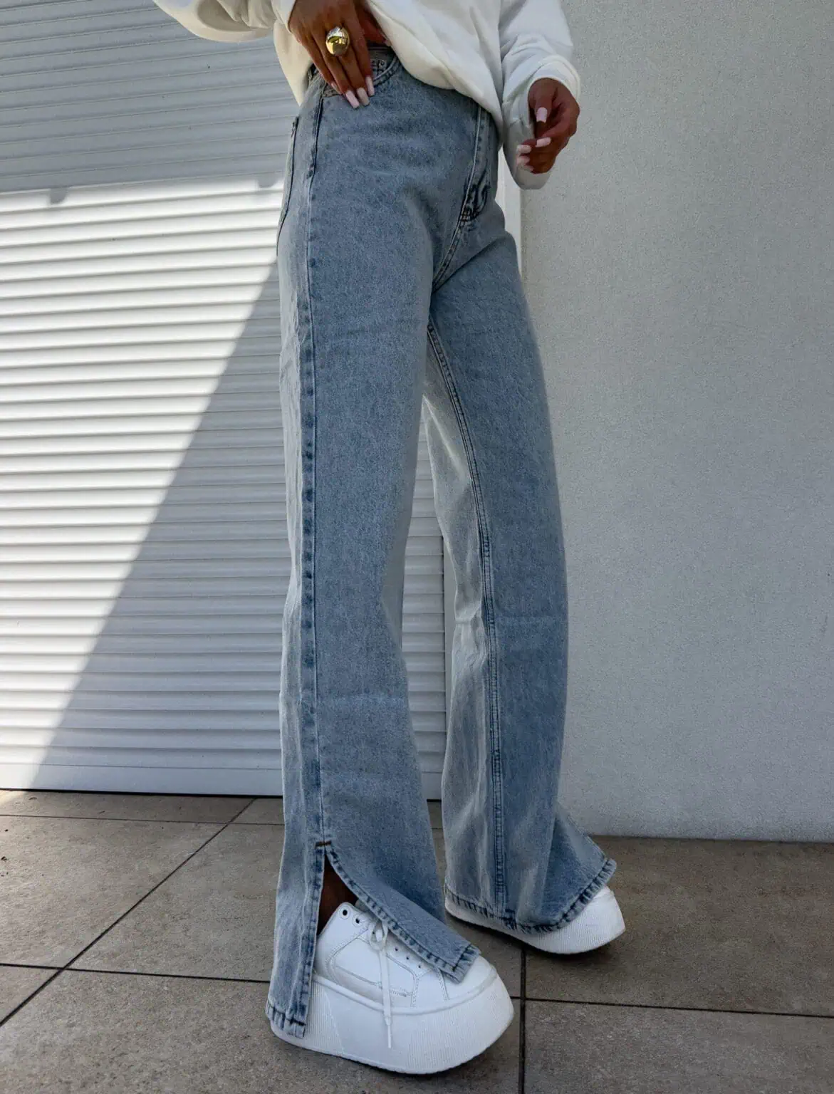 JEANSY BY ME FLARED BLUE / R. L