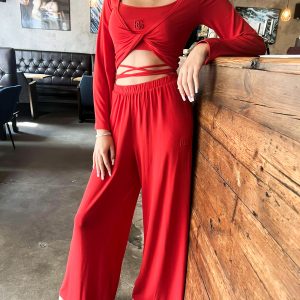 KOMPLET BRANDENBURG CZERWONY / R. M