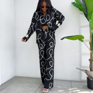 KOMPLET BY ME CZARNY / R. M