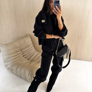 KOMPLET DAMSKI „MILKY” BLACK