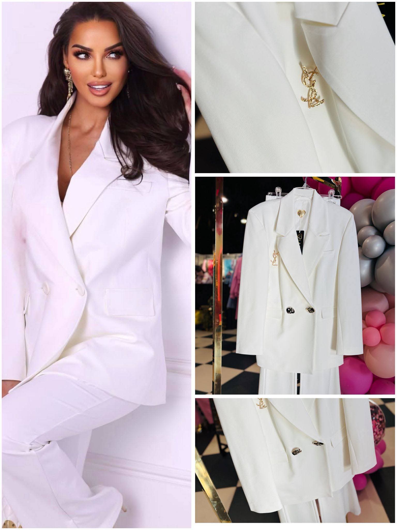 KOMPLET LA DIVA ECRU / R. UNIWERSALNY