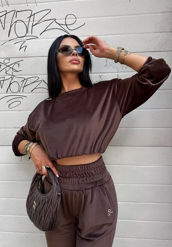 KOMPLET OLAVOGA VELVET CHOCOLATE / R. L