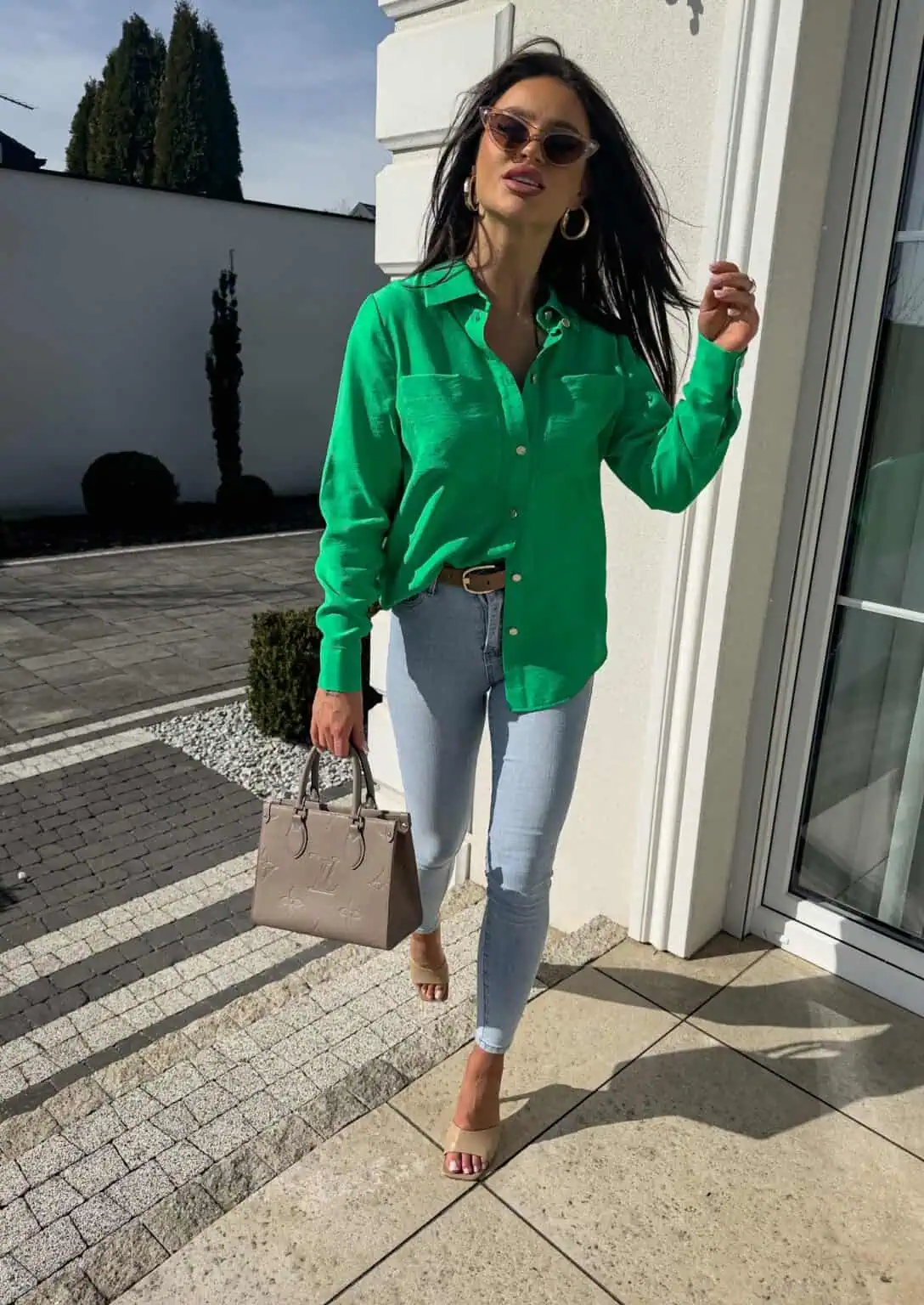 KOSZULA BY ME GOSSIP ZIELONA / R. M