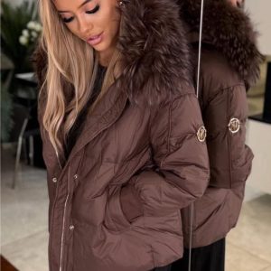 KURTKA LIZA BRUCE BRĄZ / R. 40