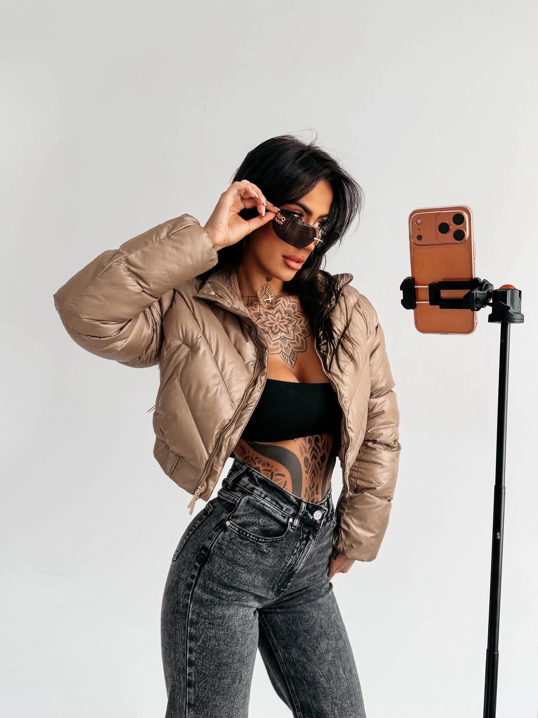 KURTKA OLAVOGA TAAZU BEŻ /R. M