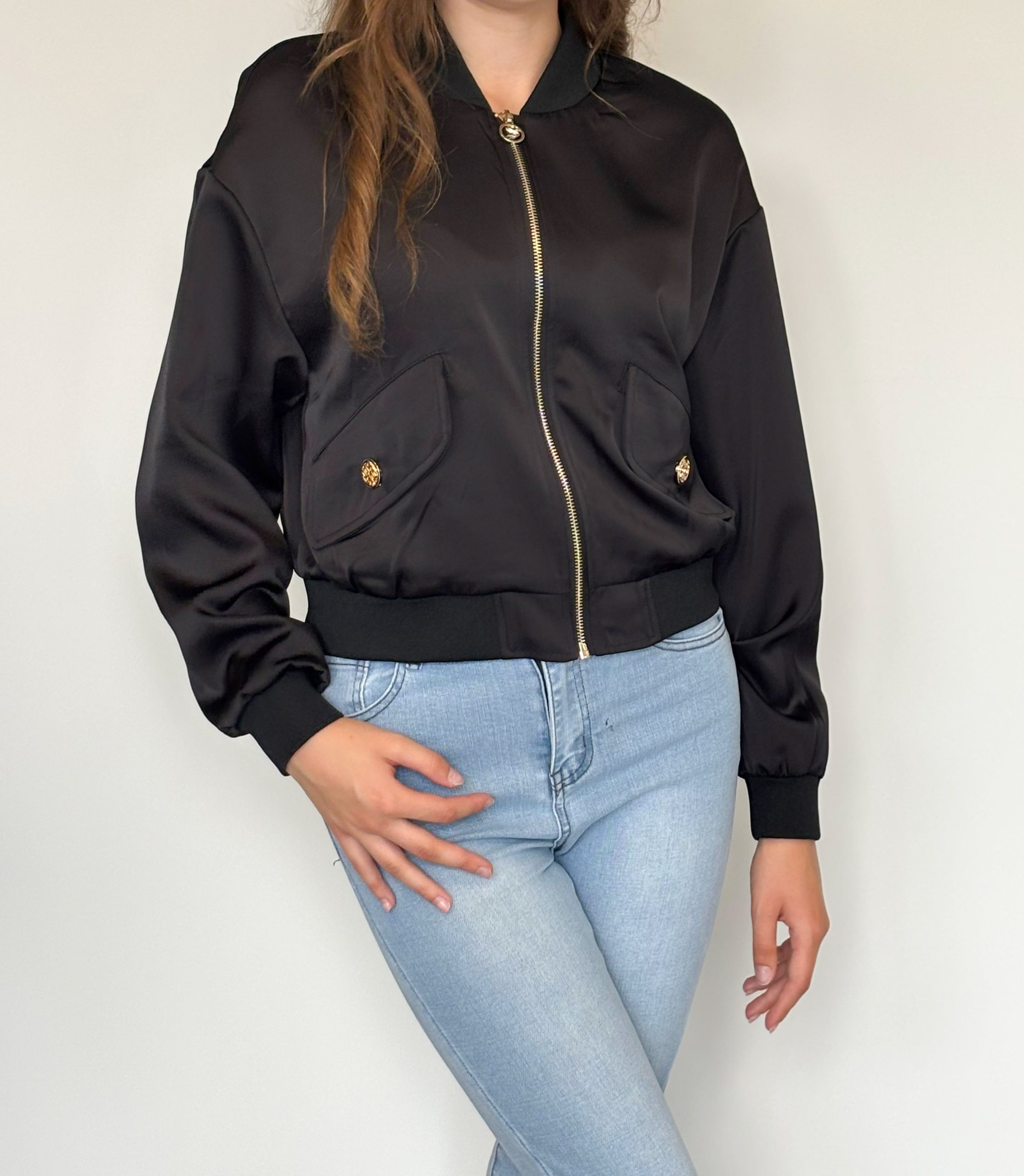 KURTKA SOFTY CZARNA / R. L