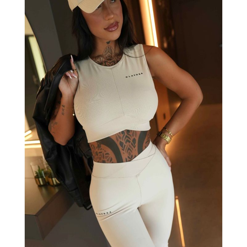Komplet damski „LEXON” beige