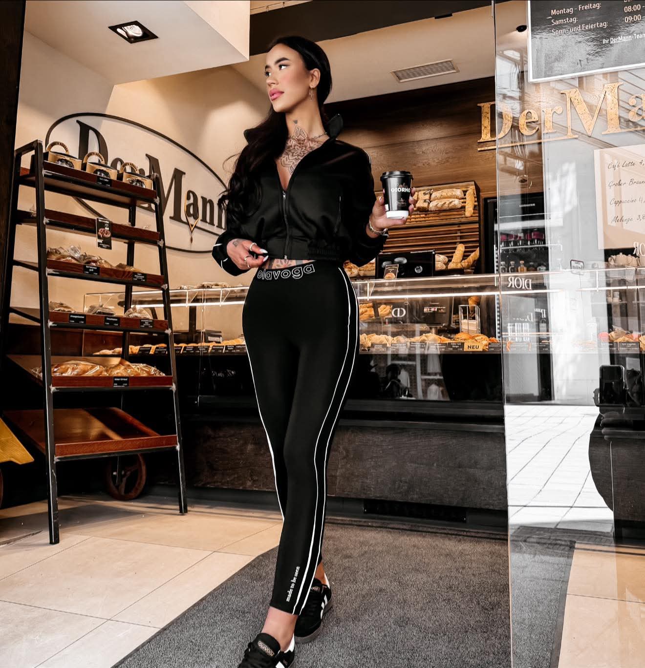 LEGGINSY OLAVOGA SOFIA BLACK