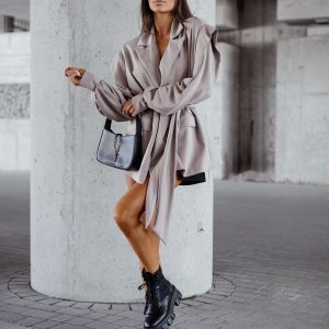 MARYNARKA LIL GLAM BEŻ / R. UNI