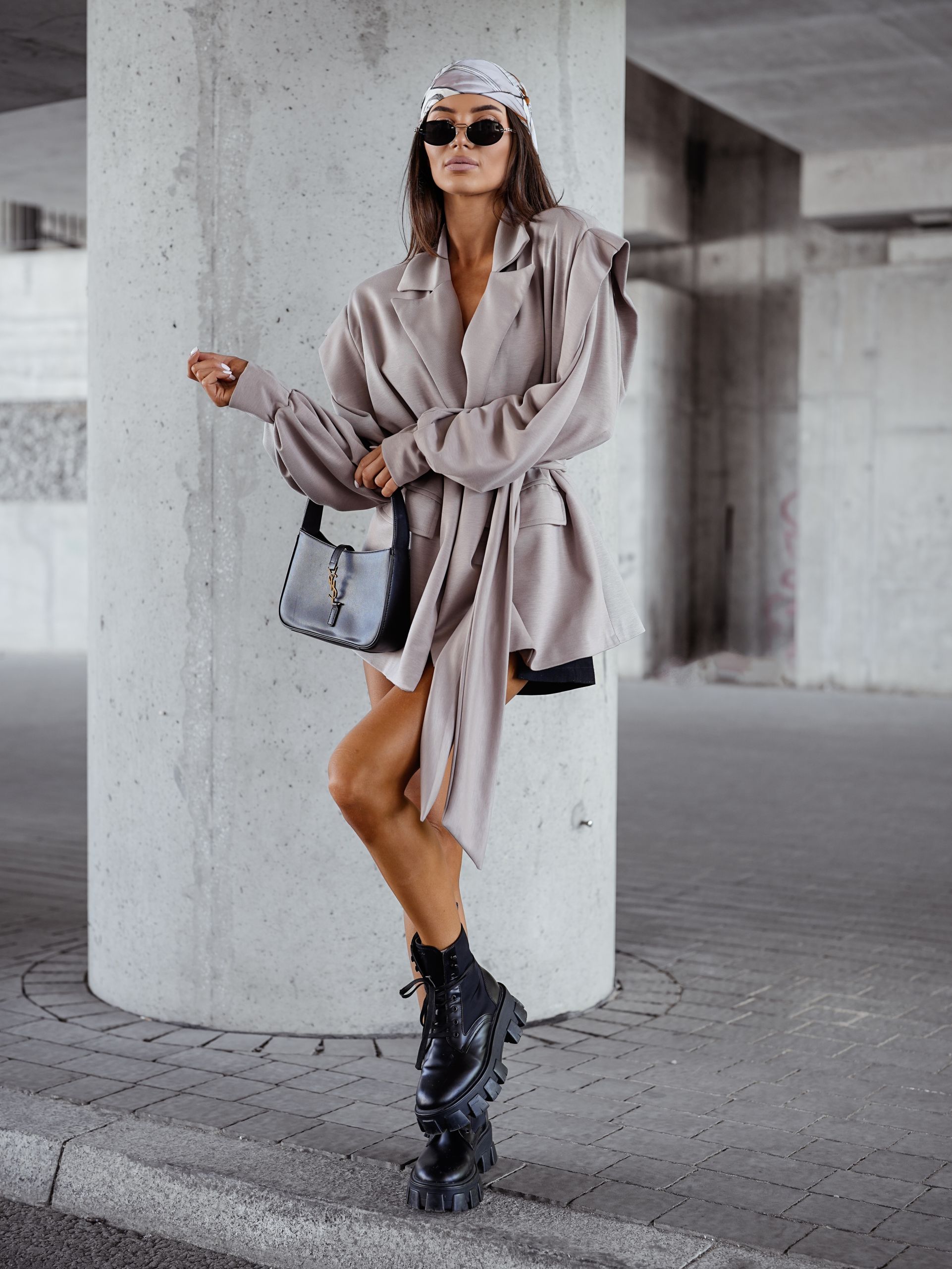 MARYNARKA LIL GLAM BEŻ / R. UNI