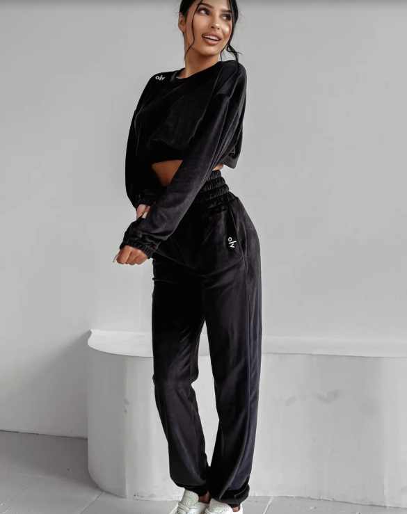 OLAVOGA KOMPLET VELVET BLACK L