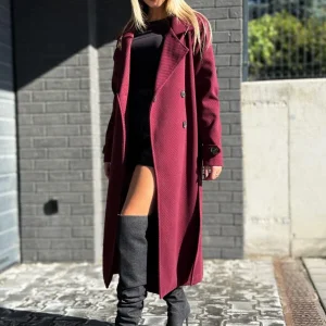 PŁASZCZ MARINA BORDO / R. L