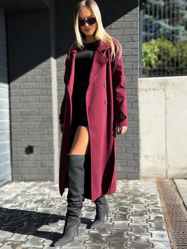 PŁASZCZ MARINA BORDO / R. L