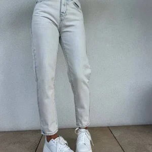SPODNIE BY ME MOM FIT LIGHT BLUE