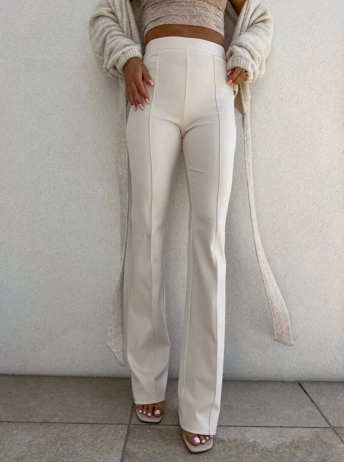 SPODNIE BY ME WANILIOWE / R. L