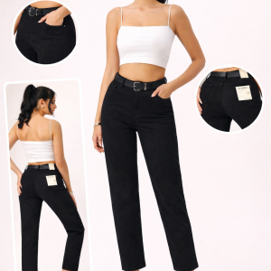 SPODNIE M’SARA CZARNE / R. XS