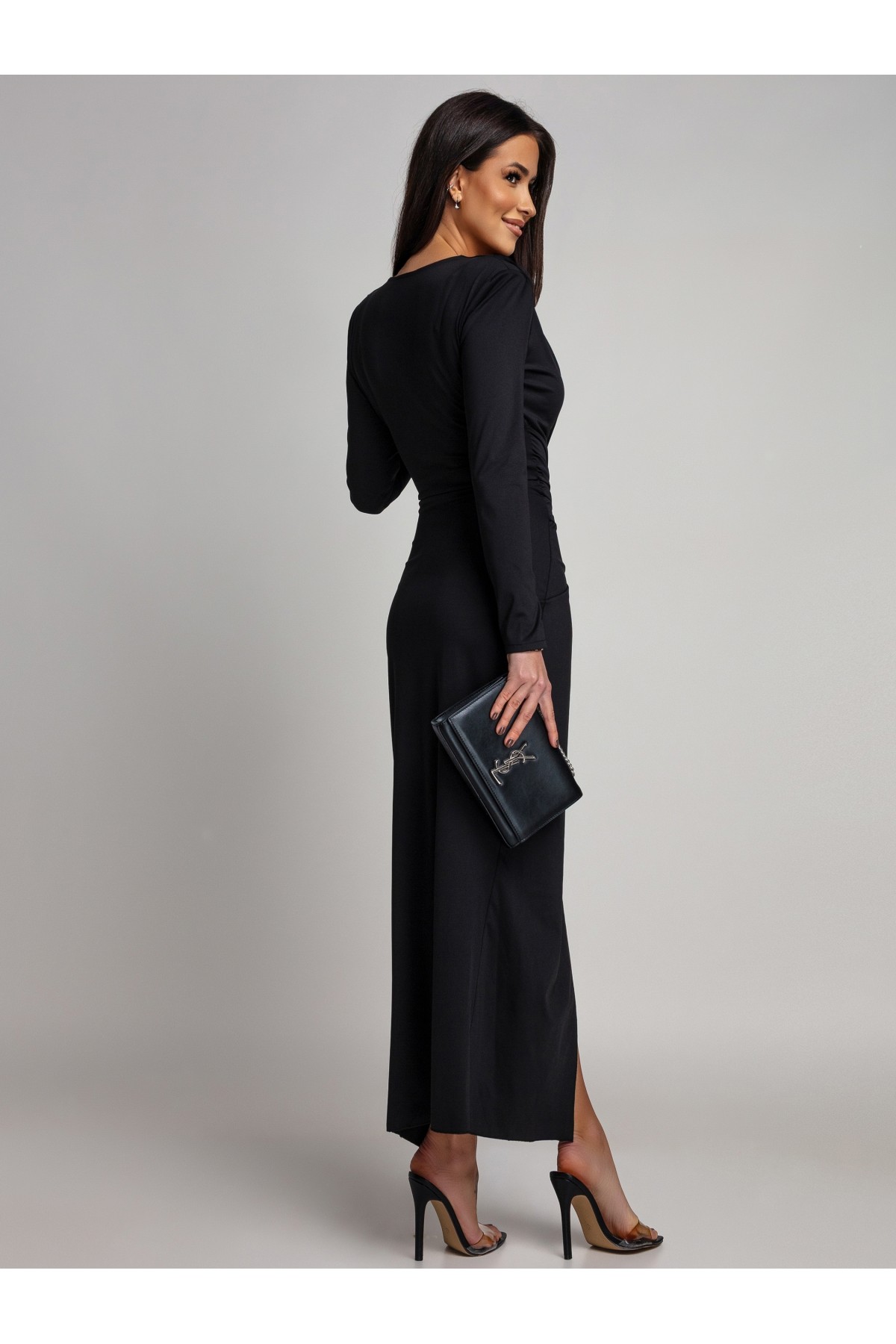 SUKIENA AZZURRA CZARNA DŁUGA / R. UNIWERSALNY