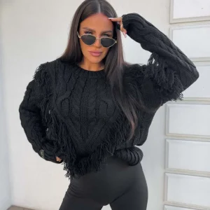 SWETER BY ME INDIANA CZARNY / R. UNIWERSALNY