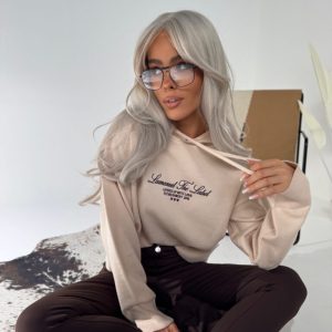 SWETER LAMANUEL LOVE BEŻ / UNIWERSALNY