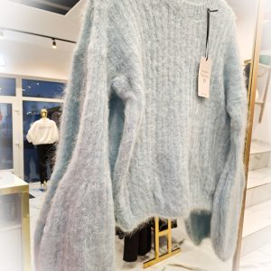 SWETER MYLALA SZARY-BŁĘKIT / R. UNIWERSALNY