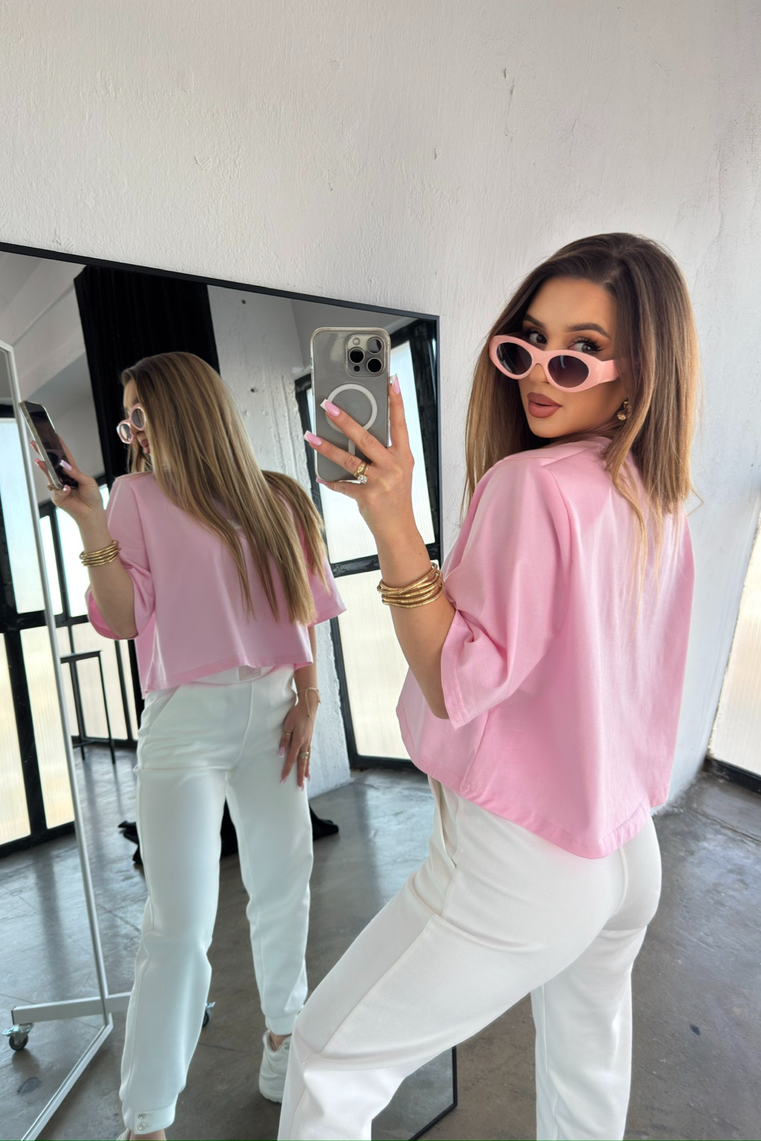 T-SHIRT BRANDENBURG ESME RÓŻ / R. M