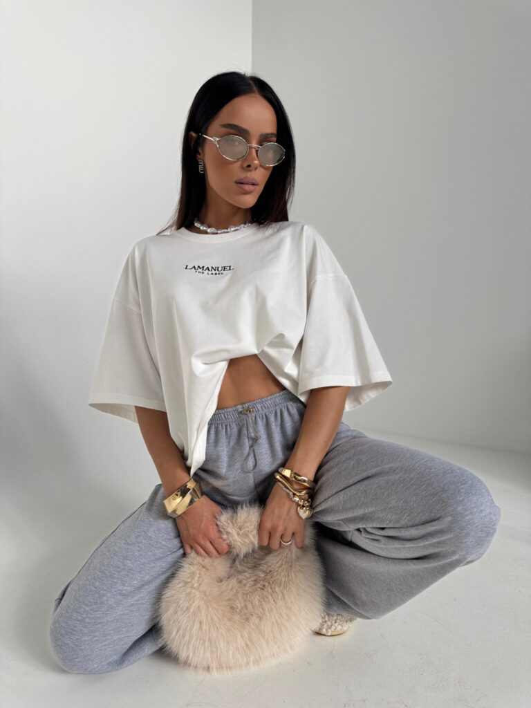 T-SHIRT LAMANUEL ECRU / R. UNIWERSALNY