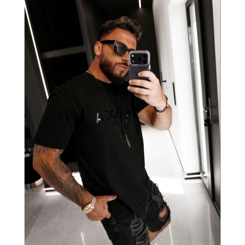 T-SHIRT MĘSKI „BOHO” BLACK