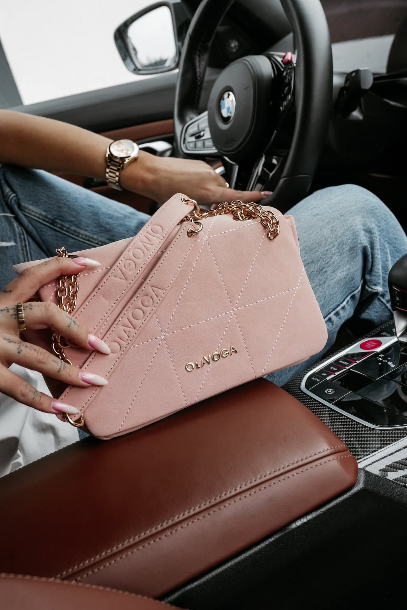 TOREBKA DAMSKA TERING POWDER PINK