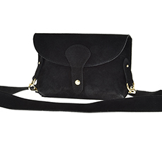 TOREBKA SKÓRZANA LAURA BIAGGI CZARNA