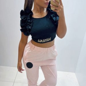 VAYANA TOP CZARNY / R. M/L